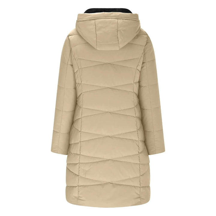 Patricia Long Quilted Hooded Coat