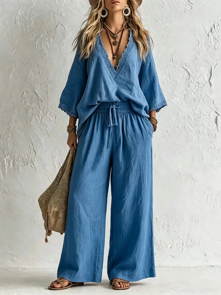 Aria Elegant Bohemian Two-Piece Set