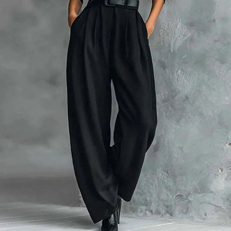 Elena Elegant Turtleneck Pant Set