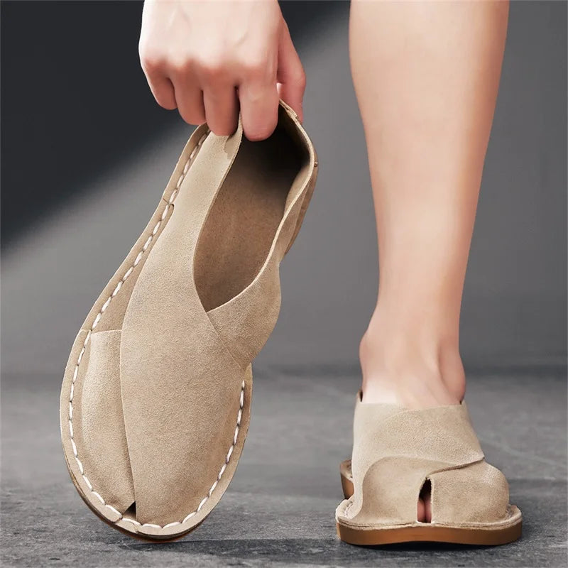 Jacob Handcrafted Leather Slippers