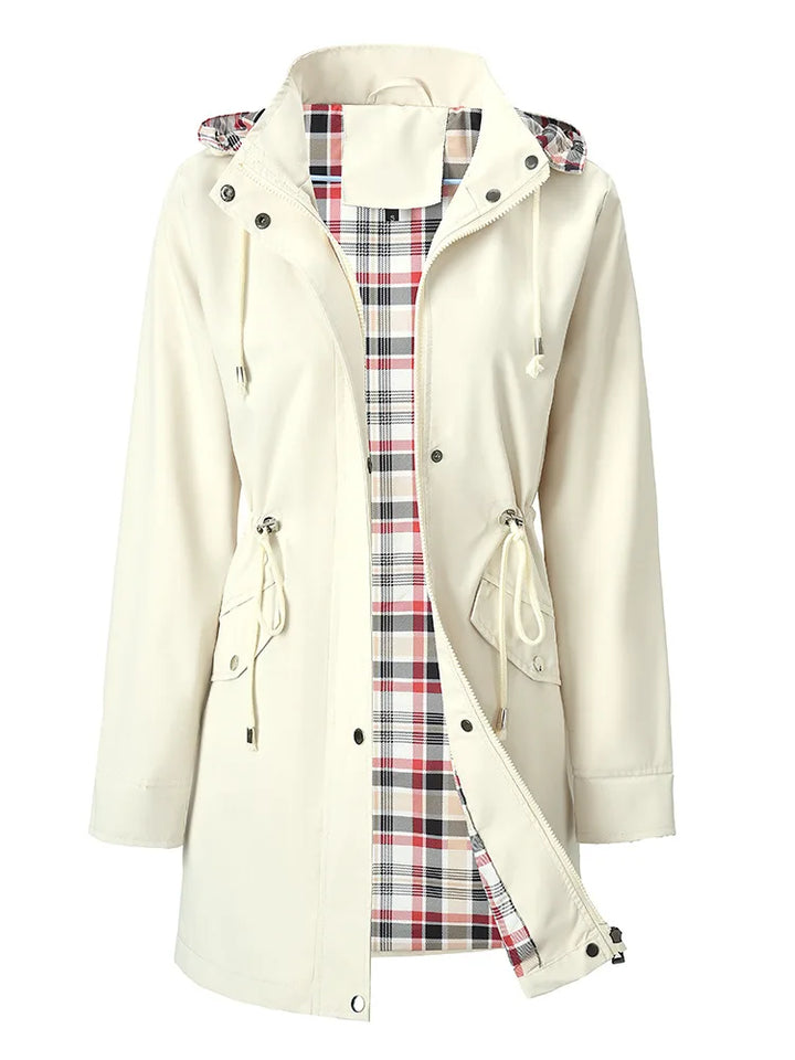 Emberlyn Drawstring Waist Rain Jacket