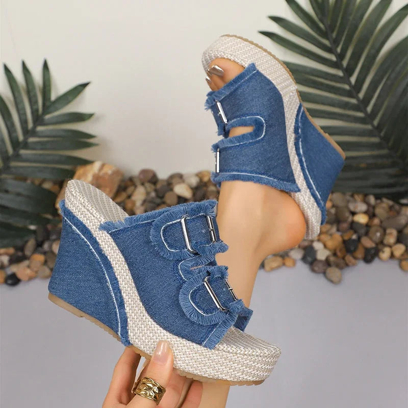 Kenley Orthopedic Platform Sandals