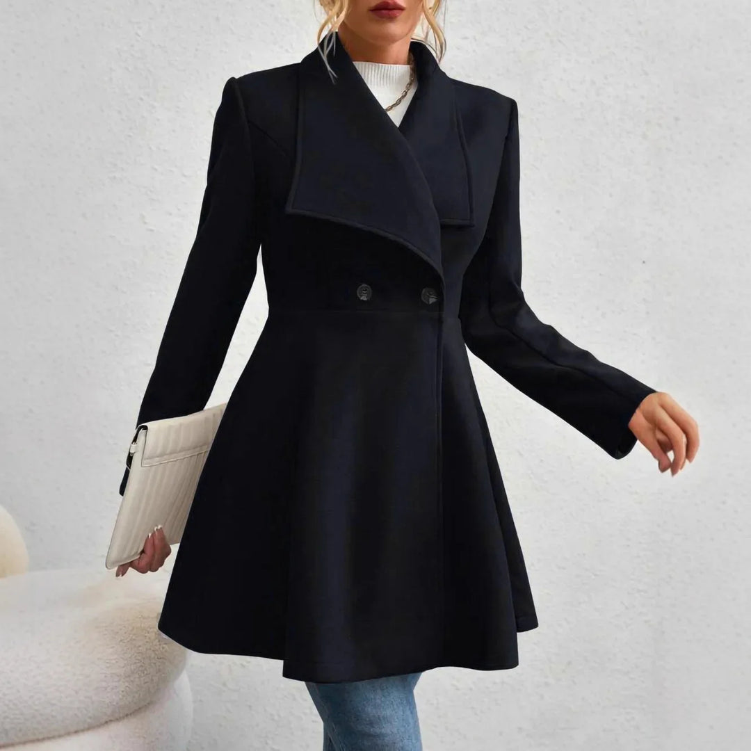 Fenley Waterfall Collar Coat