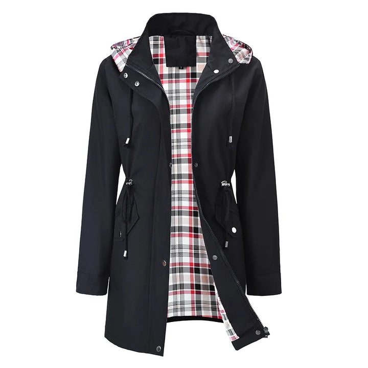 Emberlyn Drawstring Waist Rain Jacket