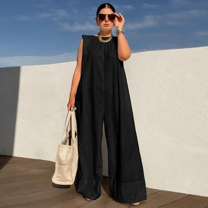 Brittany Relaxed Wide Leg Jumpsuit