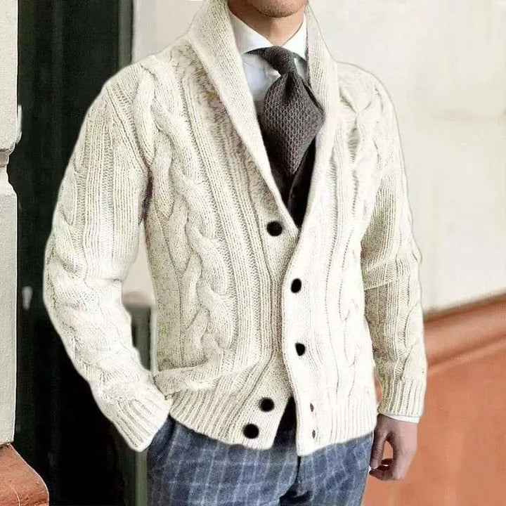 Gideon Shawl Collar Cardigan