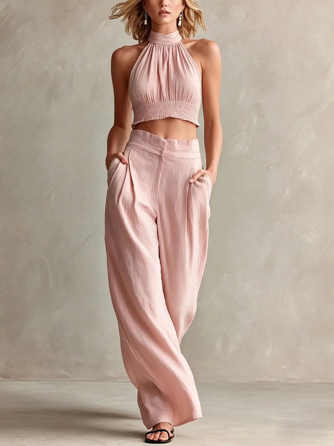 Eloise Halter Two-Piece Set