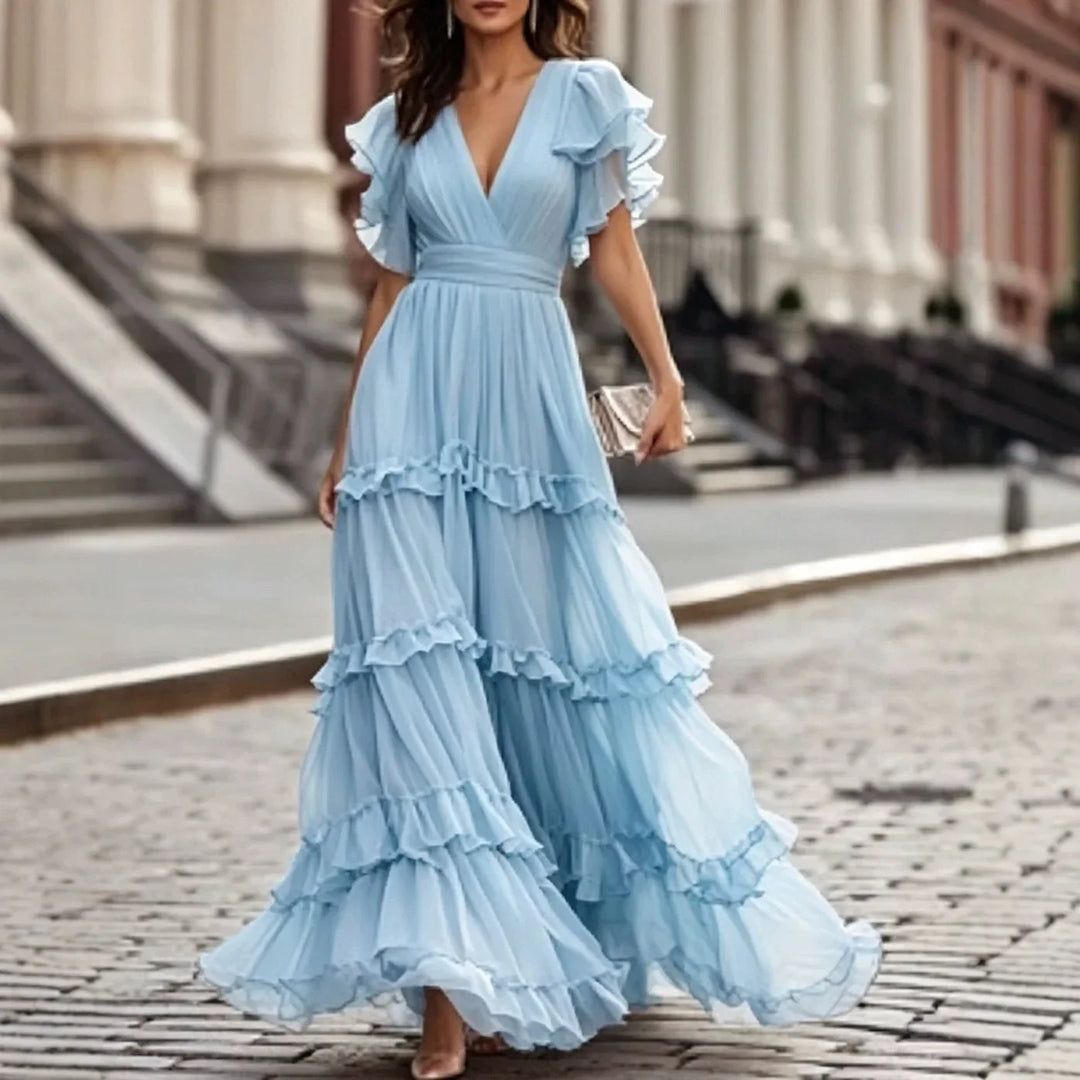 Palmira Tiered Ruffle Dress