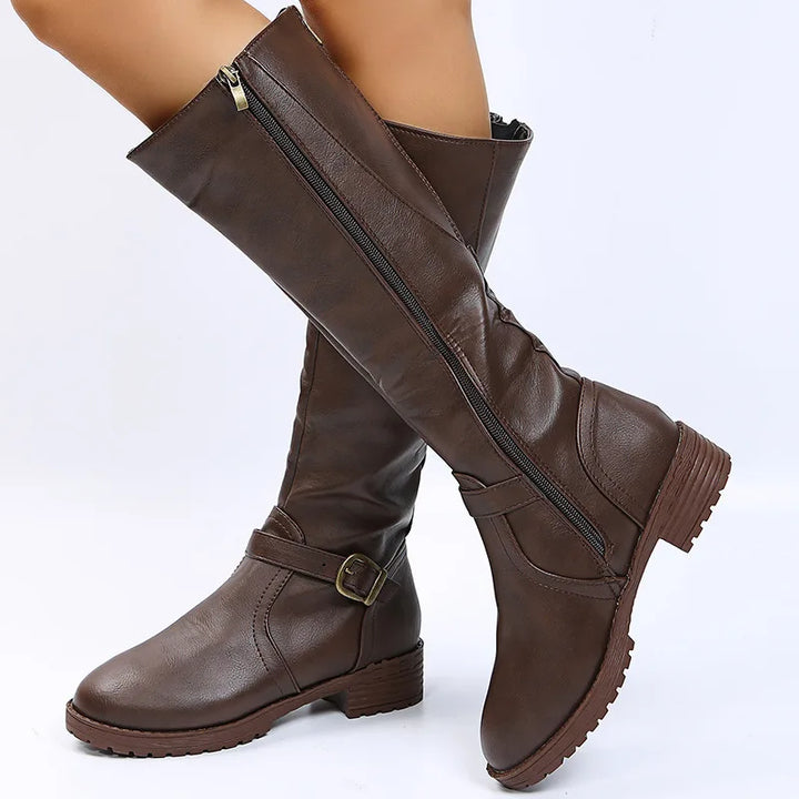 Marguerite Side Zip Riding Boots