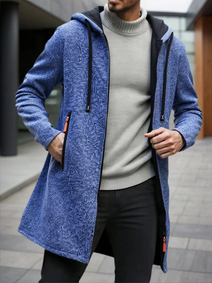 Lachlan Zip Front Fleece Coat