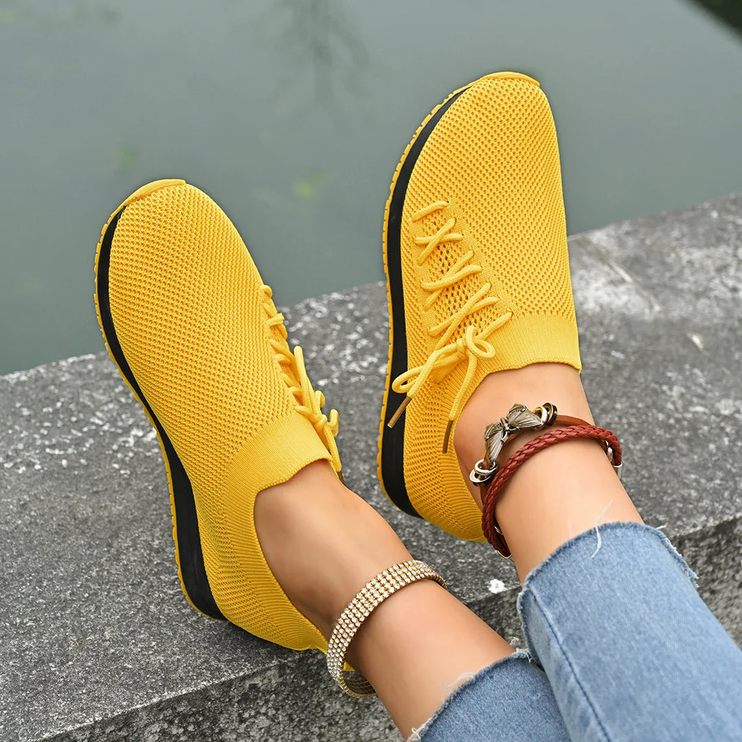 Luciano Mesh Lace Up Sneakers