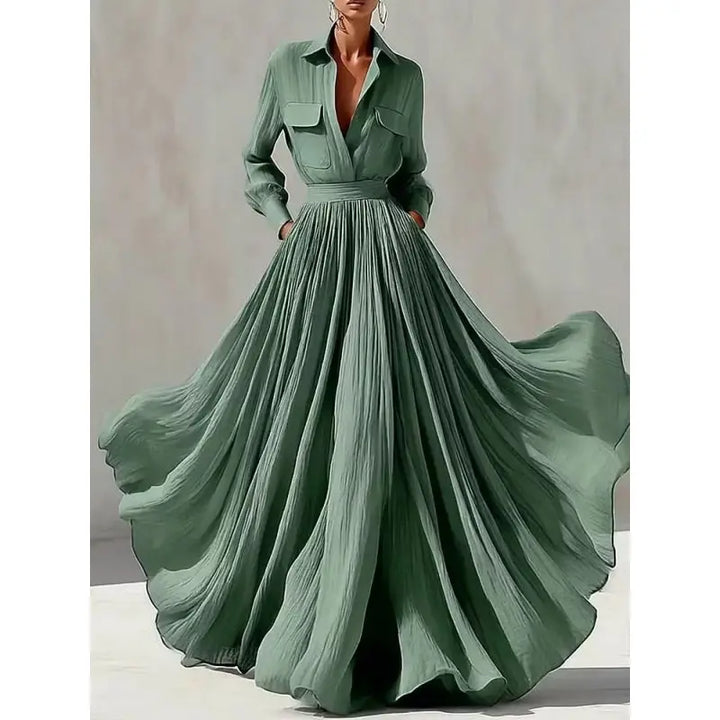 Helena Flap Pocket Shirt Dress