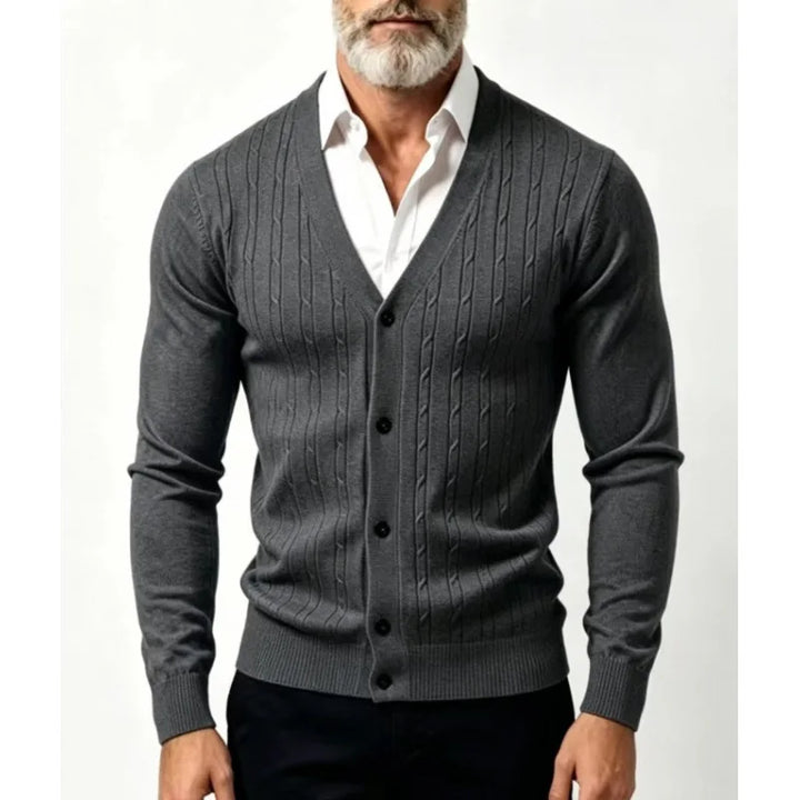 Desmond Cable Knit Cardigan