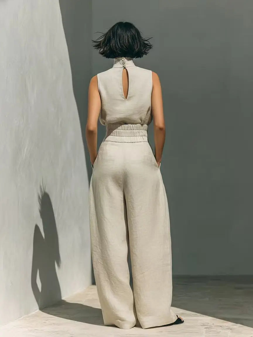 Keltie High Waist Jumpsuit