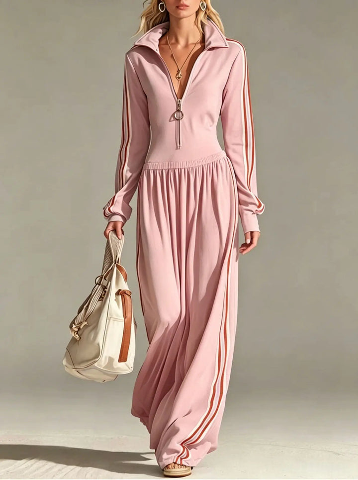 Aimee Activewear Stripe Jumpsuit