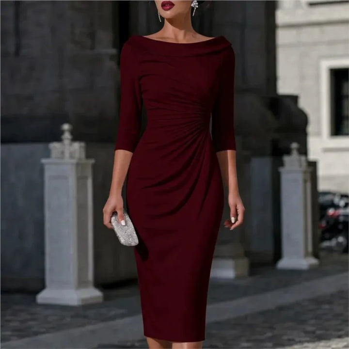 Cecelia Ruched Sheath Dress