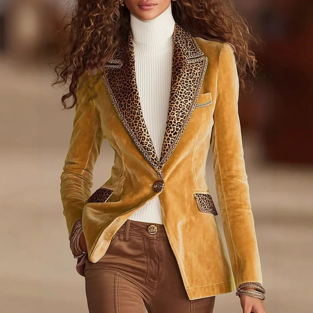 Velora Tailored Velvet Blazer