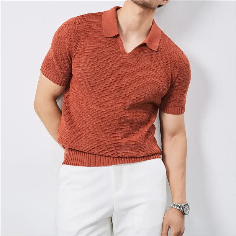 Wesley Textured Polo Shirt