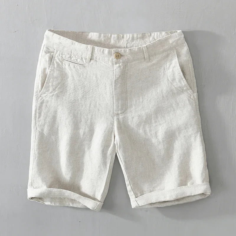 Beckett Classic Linen Summer Shorts