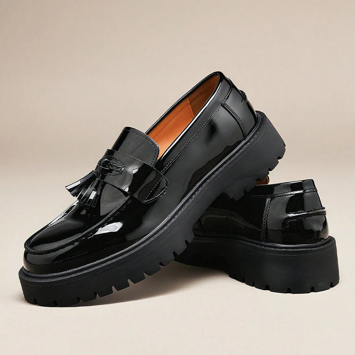 Hensen Leather Tassel Loafers