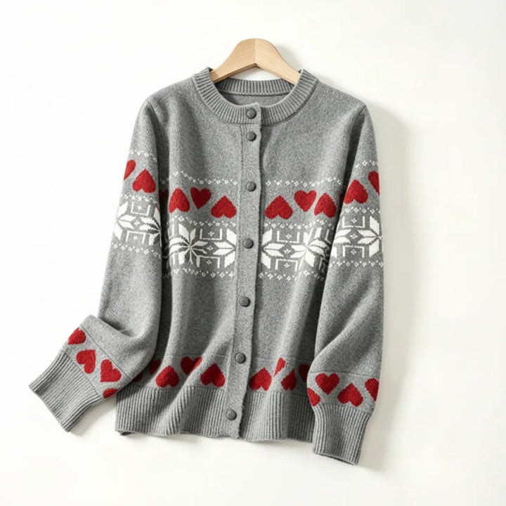Aiyana Jacquard Knit Cardigan