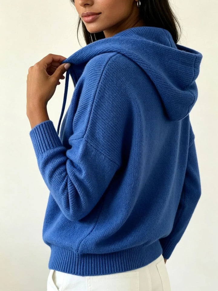 Sloane Ribbed Hood Sweater
