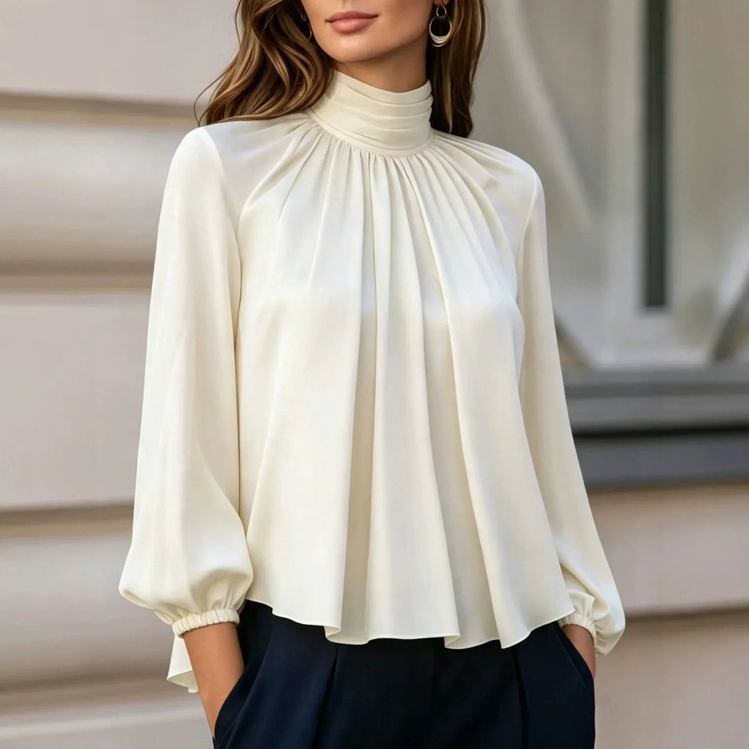 Seraphine Gathered Neck Blouse