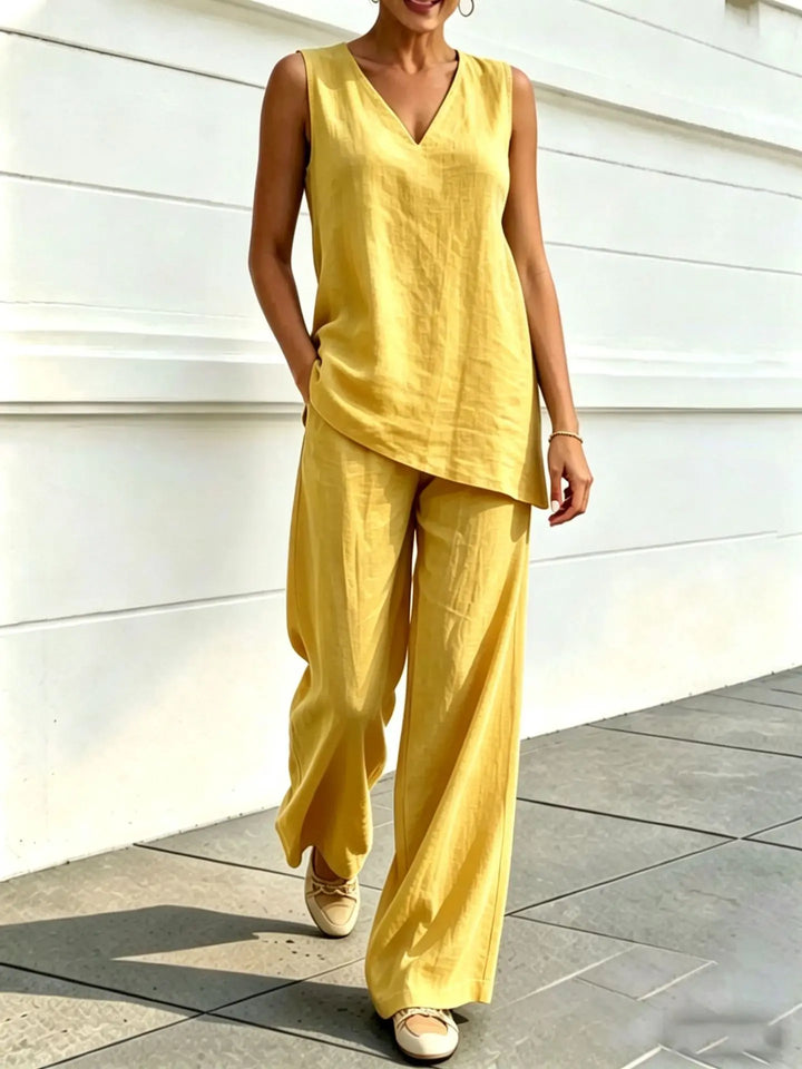 Alvira Relaxed Fit Two Piece Set