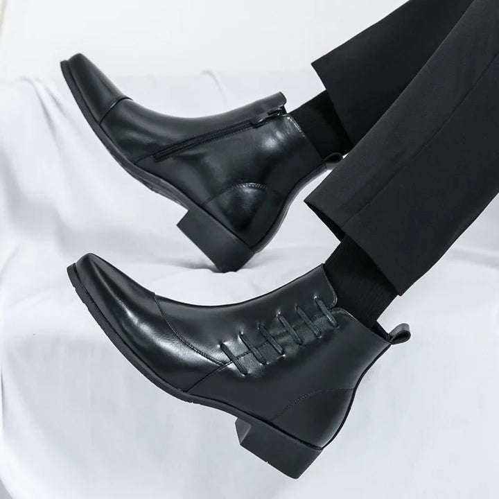 Harley Leather Chelsea Boots