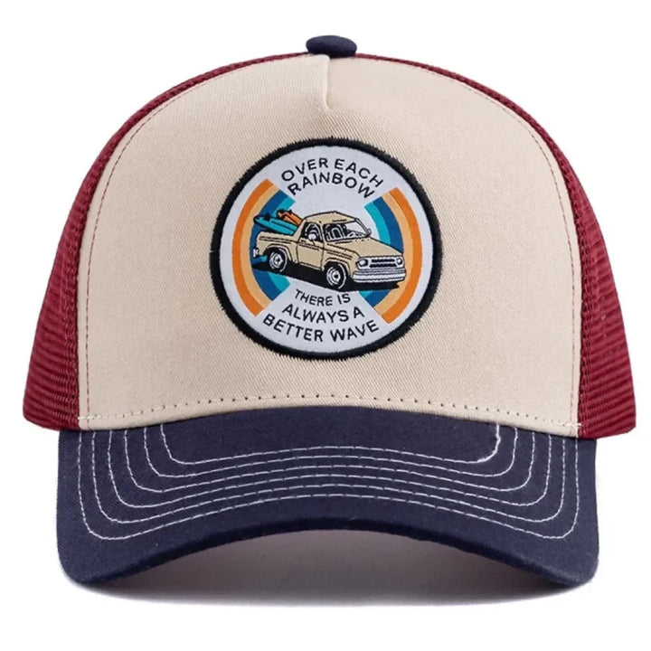 Aidan Embroidered Trucker Cap