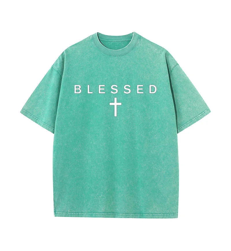 Dawson Blessed Faith Graphic Cotton T Shirt