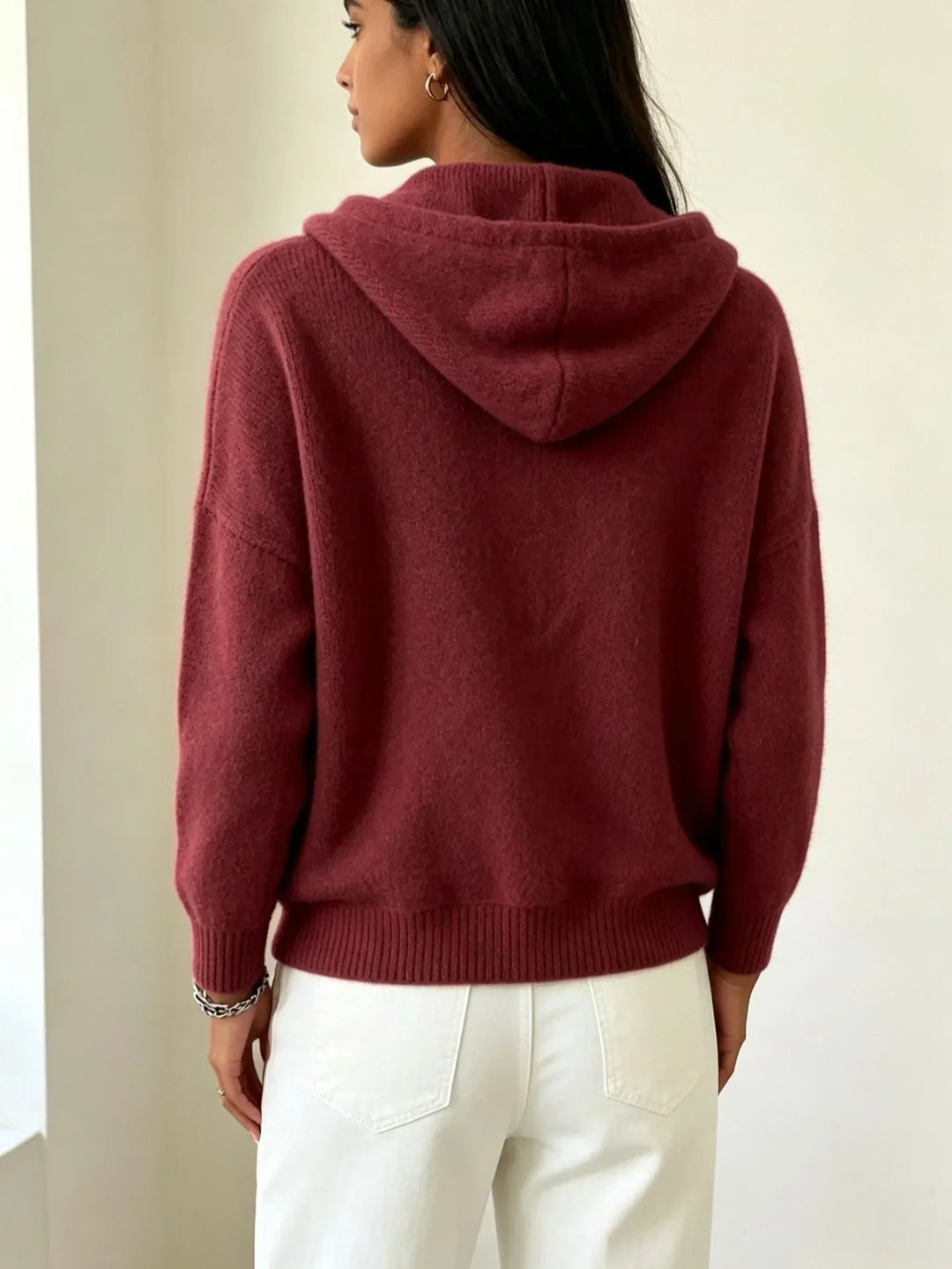 Sloane Ribbed Hood Sweater