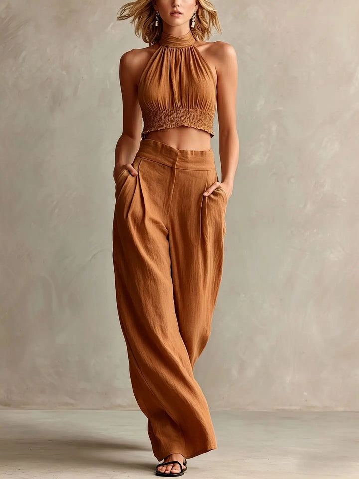 Eloise Halter Two-Piece Set