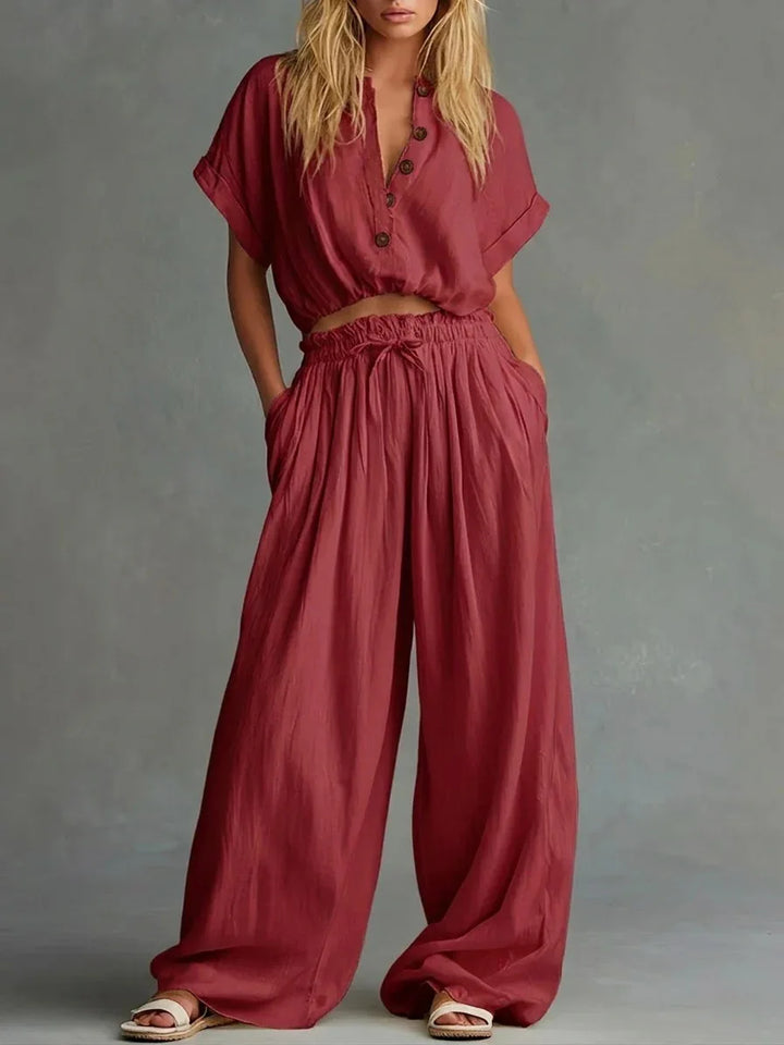Alice Lace Waist Lounge Set