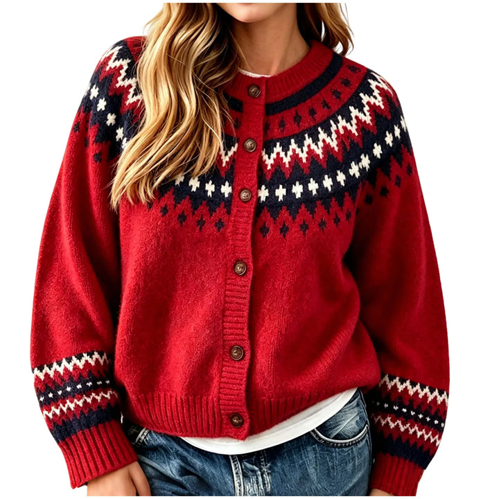 Anneliese Button Front Knit Cardigan
