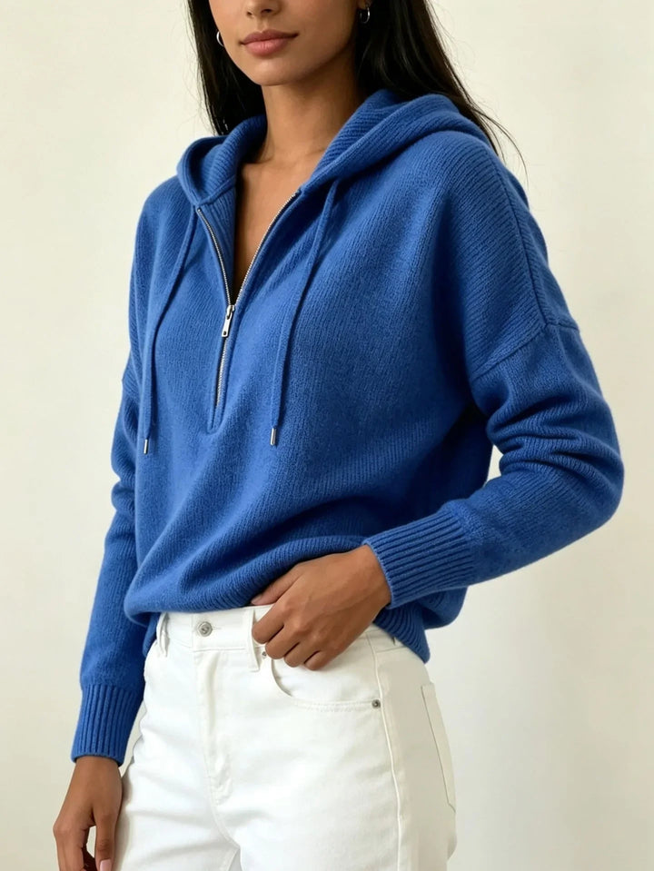 Sloane Ribbed Hood Sweater