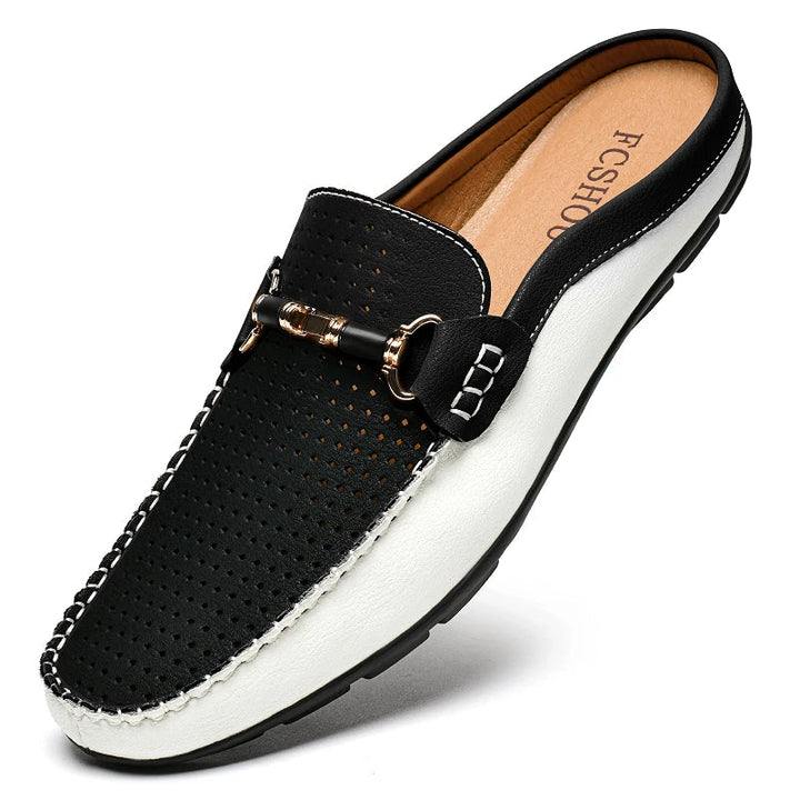 Bruno Orthopedic Leather Mules