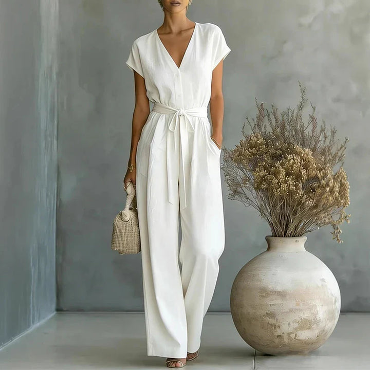 Carol V-Neck One Piece Set