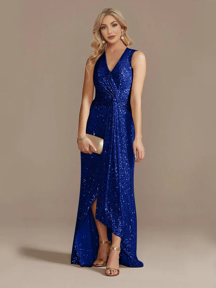 Mireya Sequin Evening Wedding Guest Dress