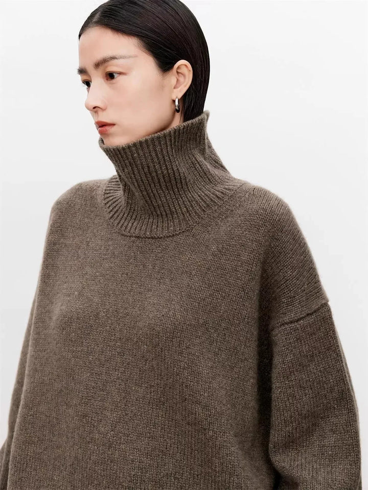Halcyon Turtleneck Cashmere Pullover