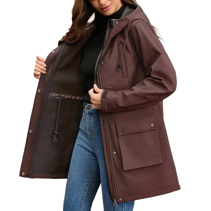 Romy Brushed Fleece Parka