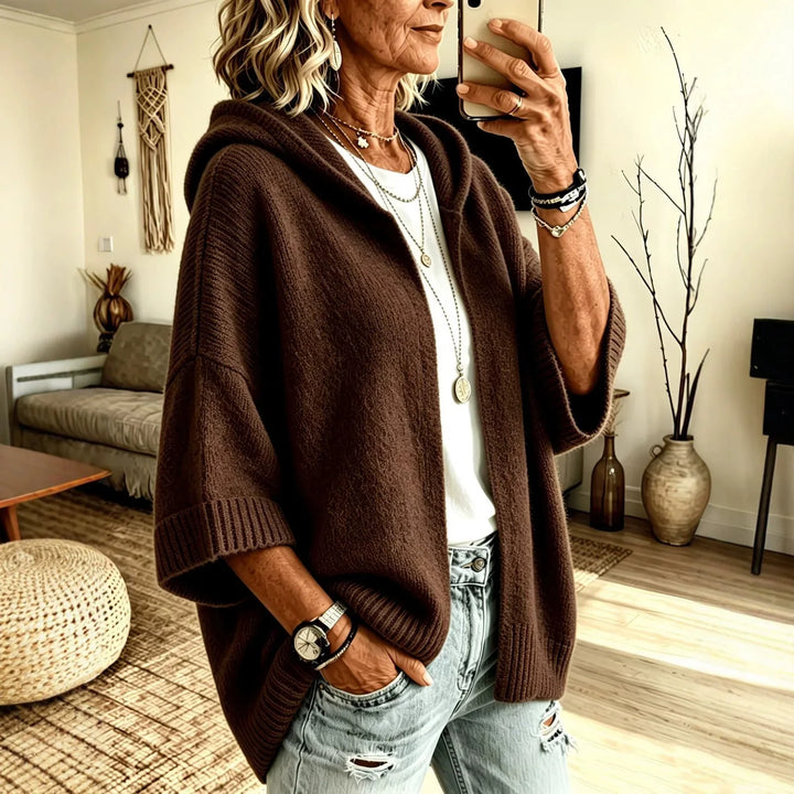 Odalie Open Front Cardigan