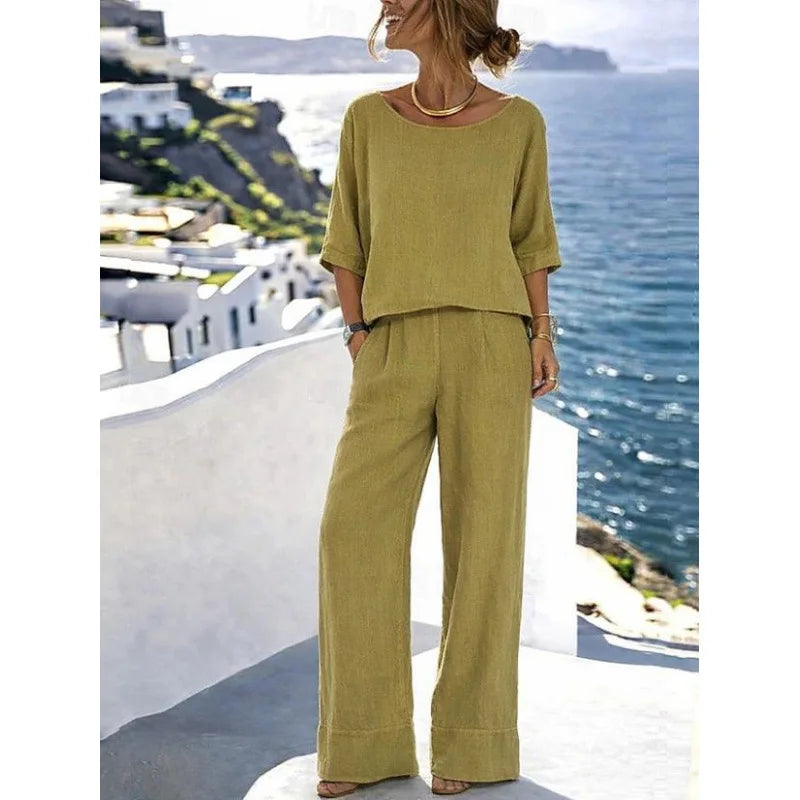 Marina Summer Vacay Co-Ord Set