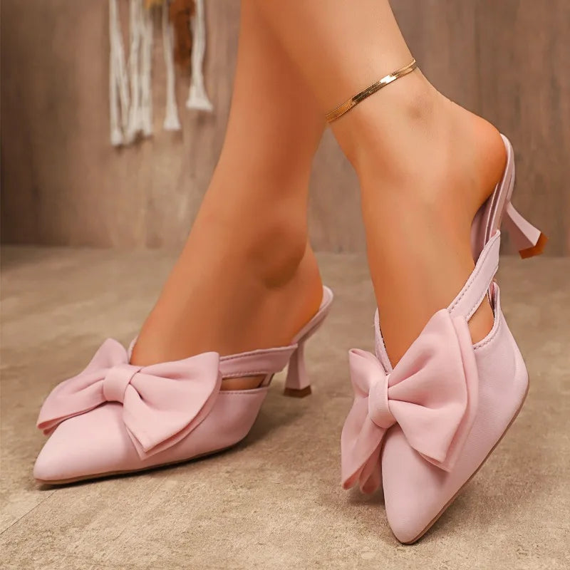 Colette Bow Slingback Pumps