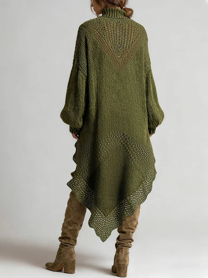 Brenda Openwork Sweater Dress