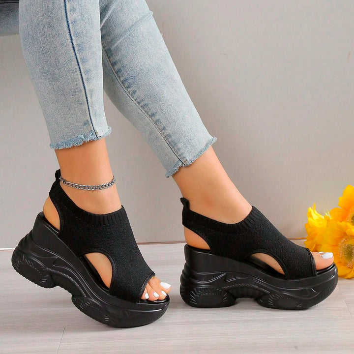 Kayla Orthopedic Platform Sandals