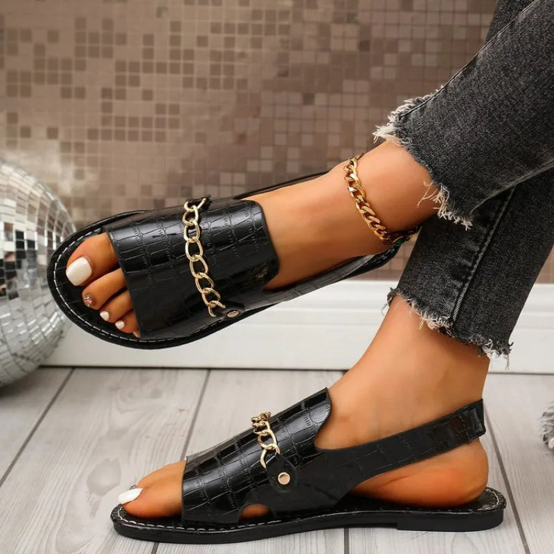 Sadie Comfortable Open Toe Slides