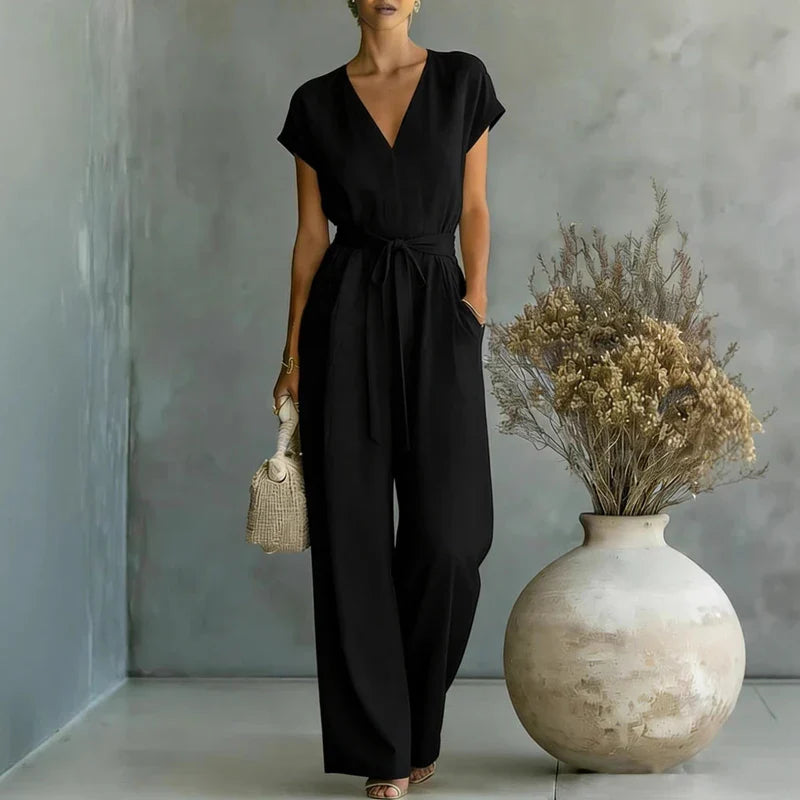 Carol V-Neck One Piece Set