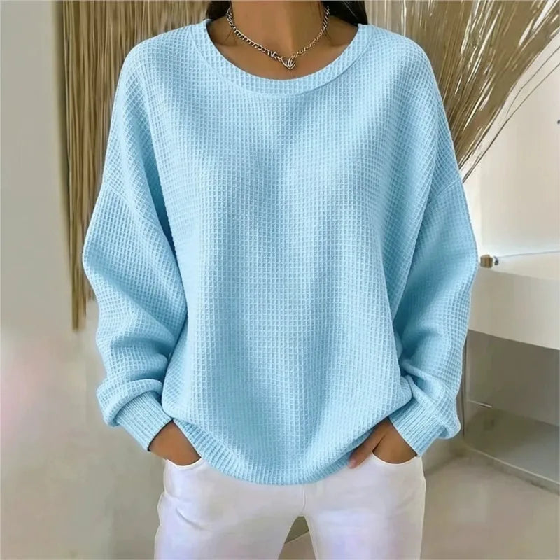 Xanthe Waffle Knit Top
