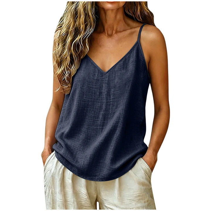 Maisie Cotton Linen Camisole